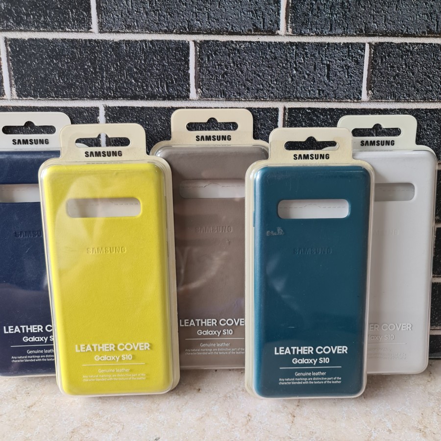 SAMSUNG LEATHER COVER GALAXY S10 CASE ORIGINAL RESMI SEIN INDONESIA