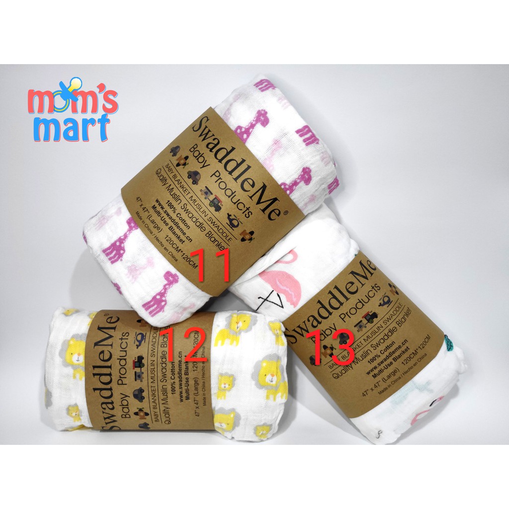 BEDONG BAYI MUSLIN SWADDLE ME BABY BLANKET / SELIMUT BAYI