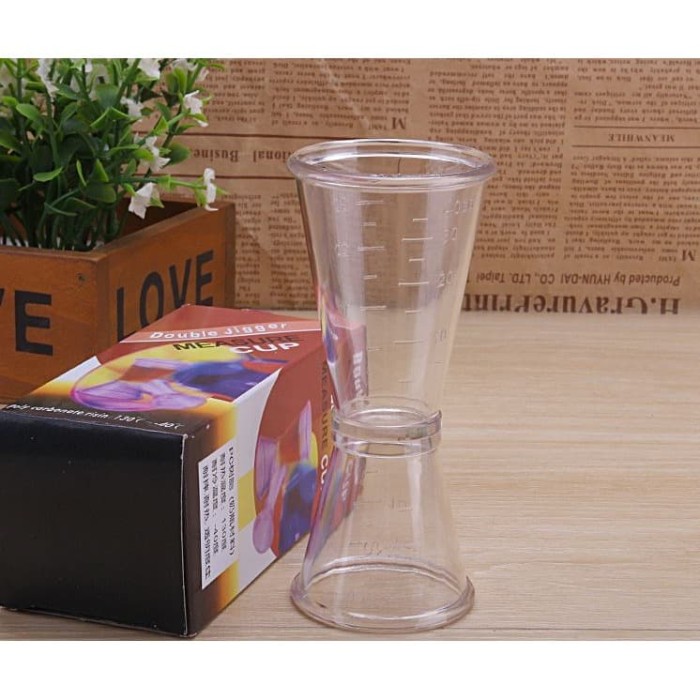 Gelas ukur  Gelas takar  Gelas Takaran  Jigger Plastik 2040 ml
