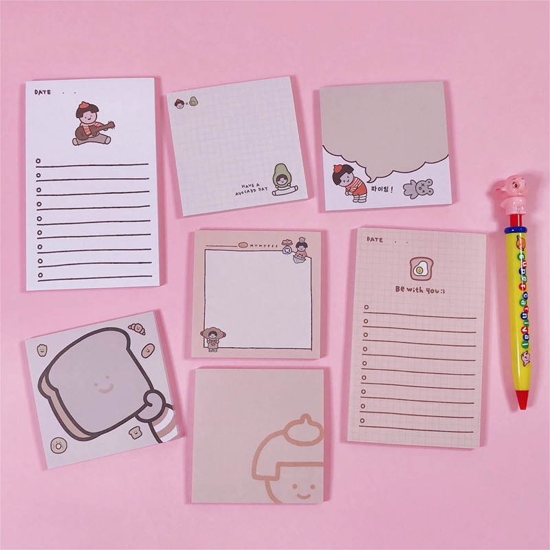 Notebook Desain Kartun Lucu Gaya Korea