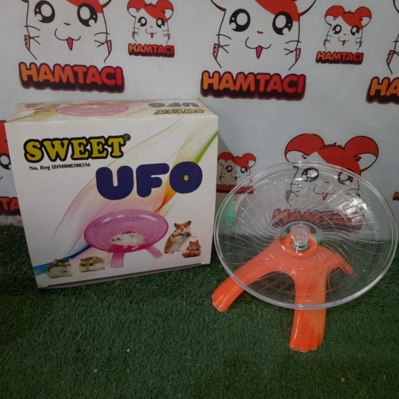 FLYING SAUCER HAMSTER SWEET LARGE / MAINAN HAMSTER /SWEET UFO