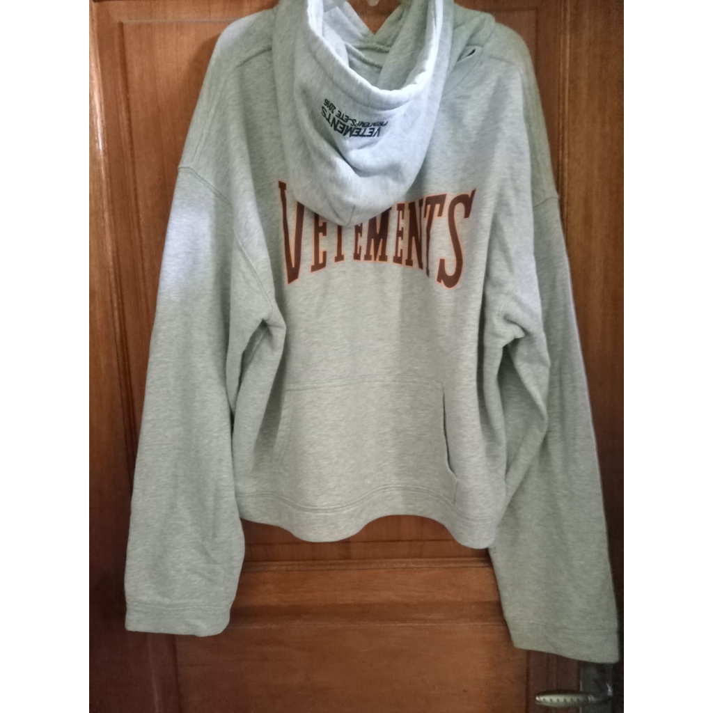 Vetements reversible hoodie