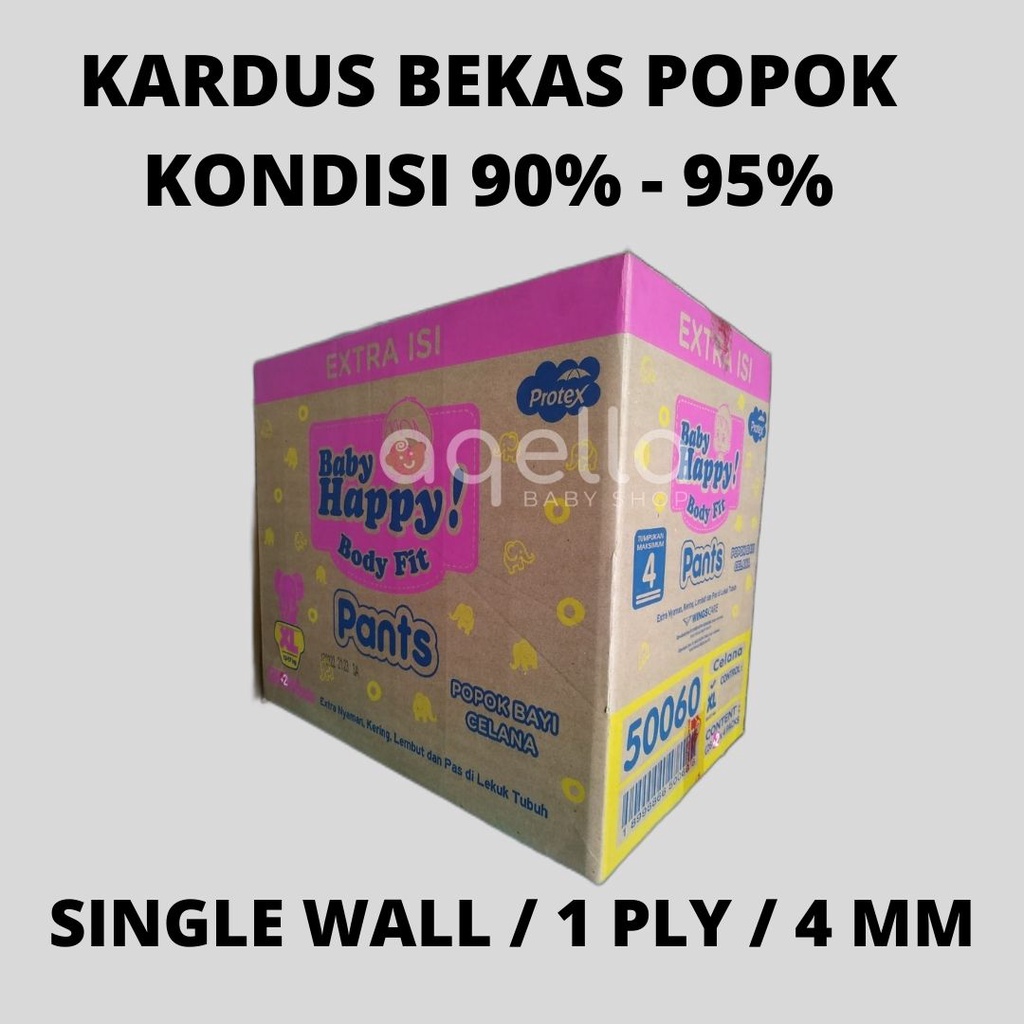 

KARDUS BEKAS POPOK KONDISI 90% - 95% UKURAN SEDANG / BESAR KERDUS KARTON DUS PACKING PINDAHAN