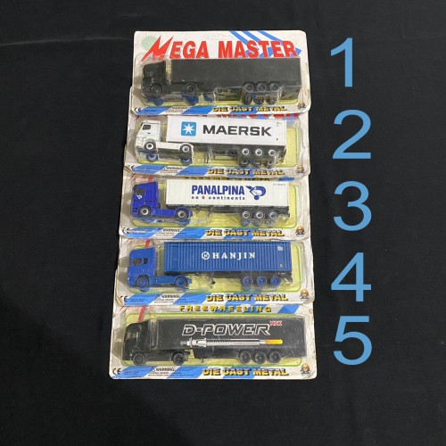 (4) Diecast Truck Mega Master Matching (Schuco) Skala 1/87