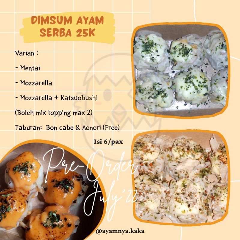 

Dimsum Ayam Spesial (Homemade)