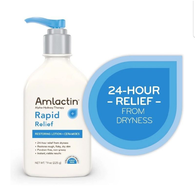 Amlactin Rapid Relief Restoring Body Lotion 225gr