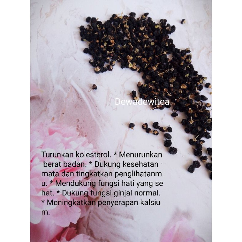 

Black gojiberry tea/black wolfberry