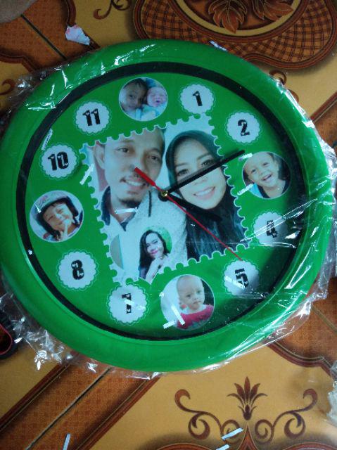 Jam Dinding Custom 1 Foto