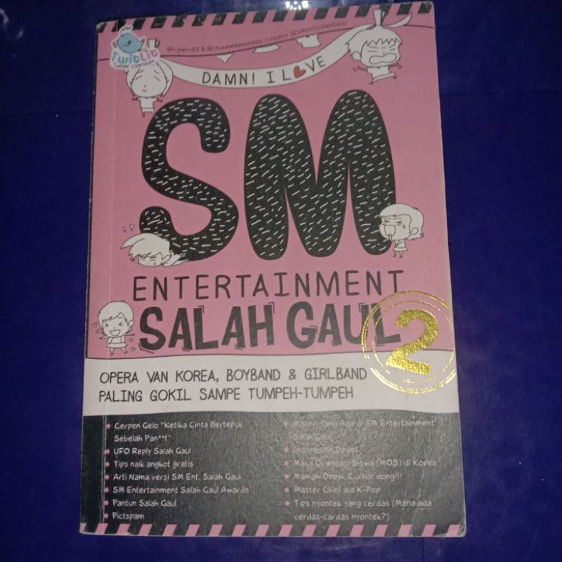 

buku entertainment salah gaul