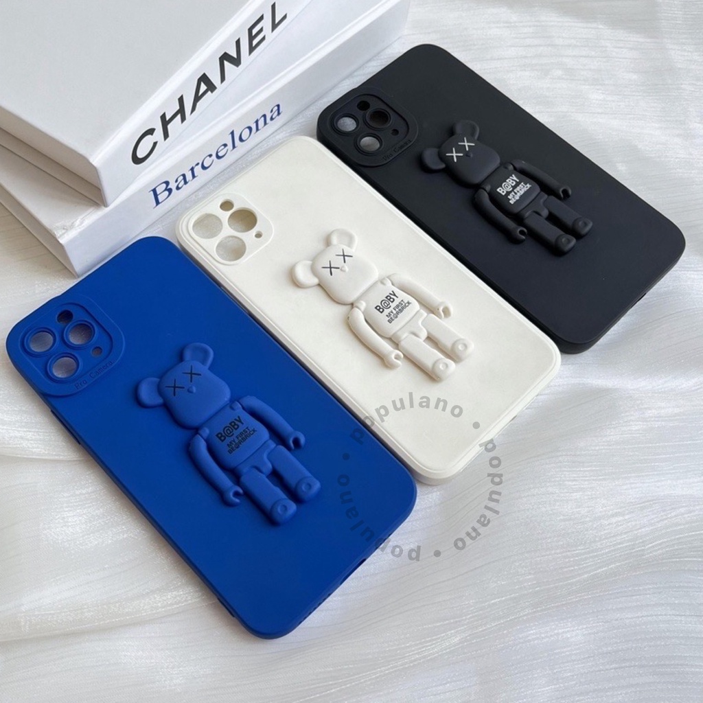 Bear Phone Holder Finger Ring Holder Beruang Docking Hp Phone Stand Penyangga Hp Lucu Unik Stand Holder Bentuk Beruang