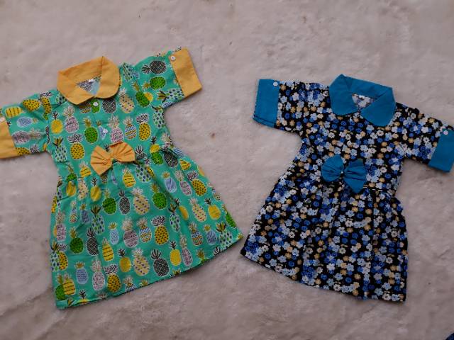 SALE Dress Katun Catra size 2 -7 tahun