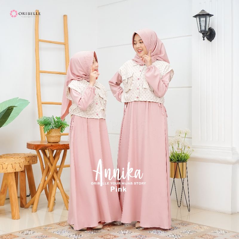 GAMIS SET VEST ANNIKA BY ORIBELLE