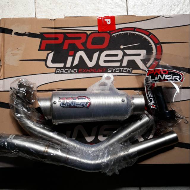 KNALPOT PROLINER ORIGINAL MX KING MX 150 CC TR 1 R SHORT TITAN PRO LINER