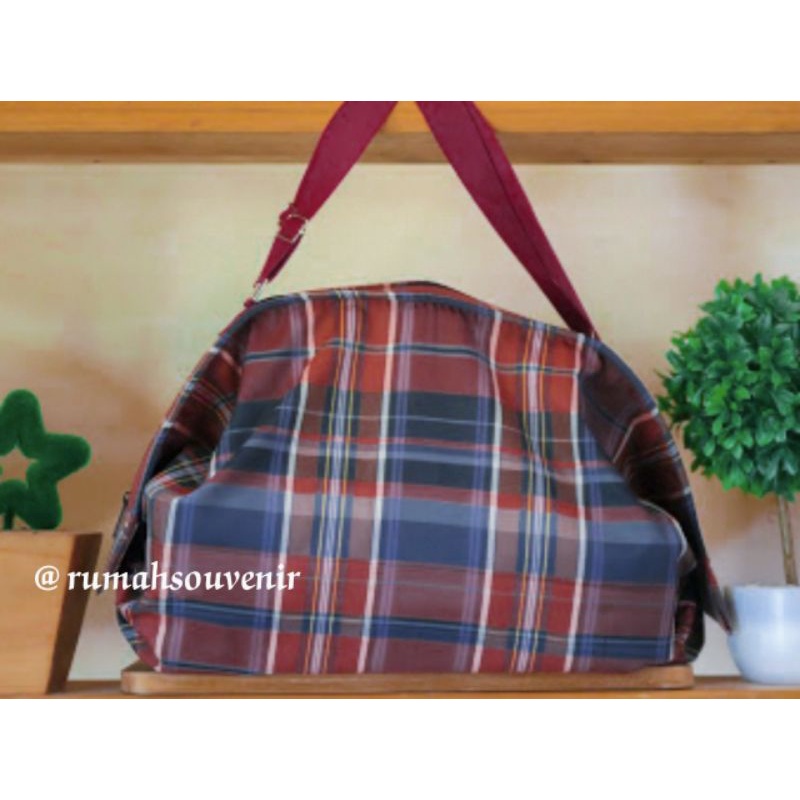 TAS LIPAT SOUVENIR / TAS PENGAJIAN/ SOUVENIR BANDUNG / KANTONG BELANJA / HANDBAG / TAS PARASUT