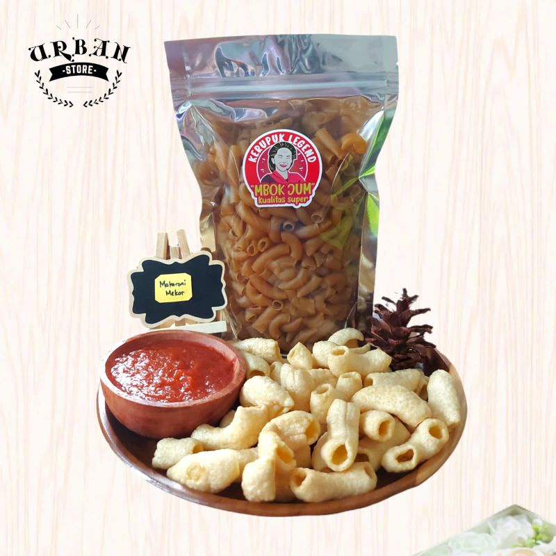 

Kerupuk Mentah Makaroni Mekar - Krupuk Mentah
