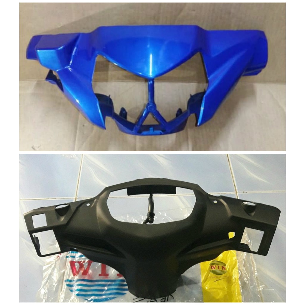 WIN - Batok Depan+Belakang Vega ZR Biru Muda