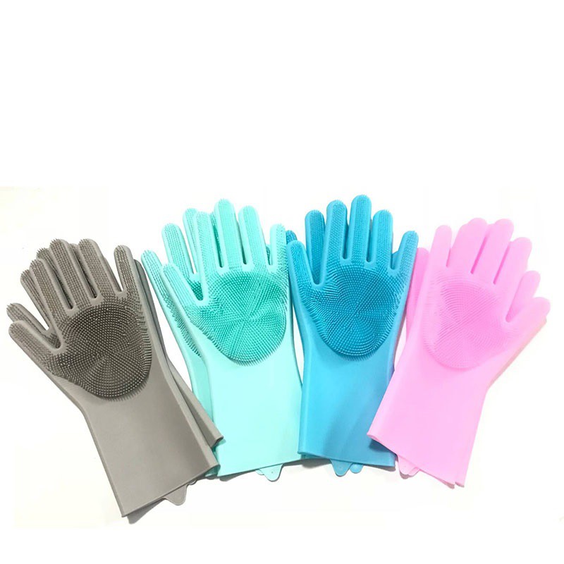 Sarung tangan cuci piring silicon / sarung tangan silicon cuci piring