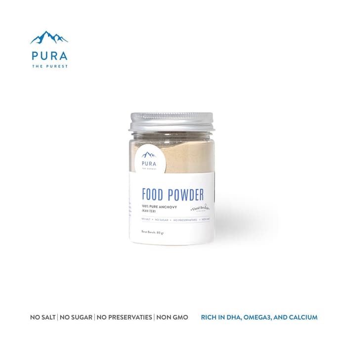 

KUALITAS TERBAIK - PURA X VIAND - FOOD POWDER ANCHOVY (IKAN TERI)