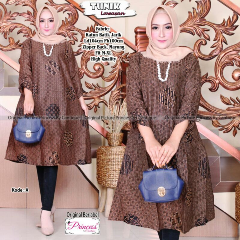 Tunik Lawasan Batik
