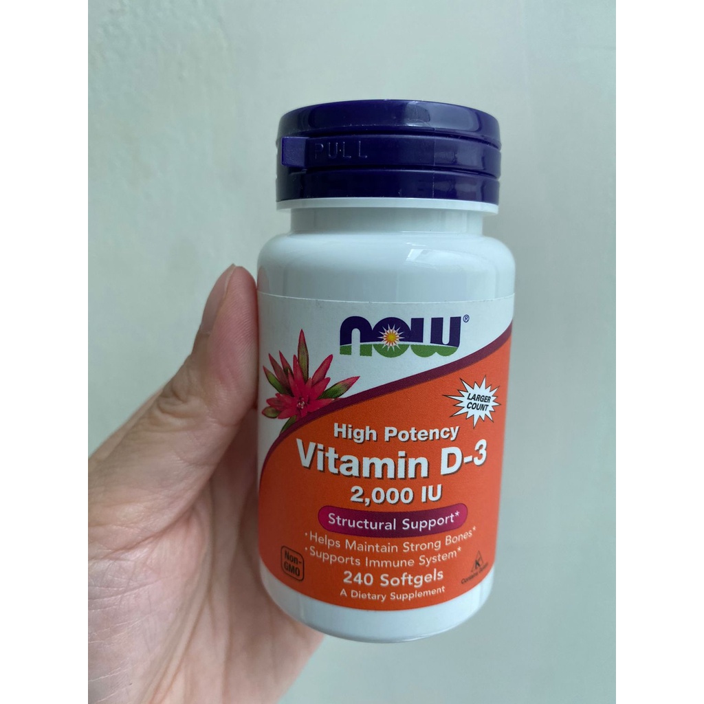 now vit d vitamin d d3 2000iu 120 softgels