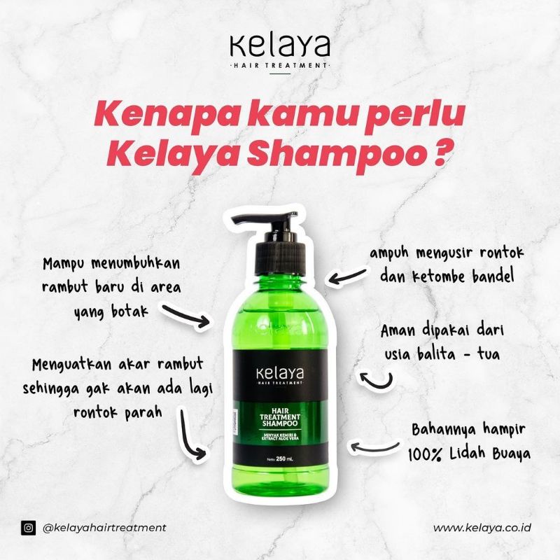 (ORIGINAL) KELAYA HAIR TREATMENT SHAMPOO-4