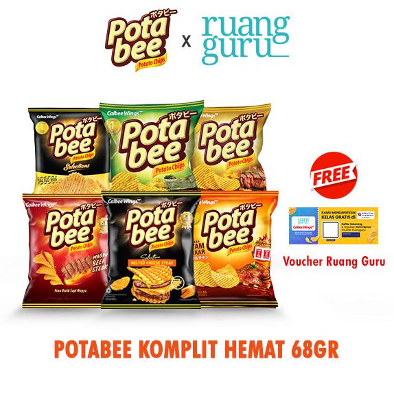 

Potabee Komplit Hemat 68 gr Free Voucher Ruangguru