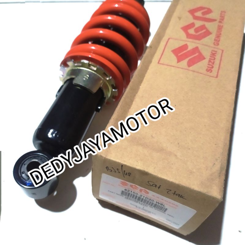 Monoshok Shokbreker Belakang Suzuki Satria 2tak hiu /lumba Monoshock belakang assy Satria 2tak original sgl 62100-21D20-W6L