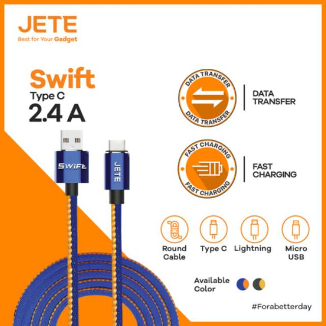 Kabel Data Jete Swift 2.4A