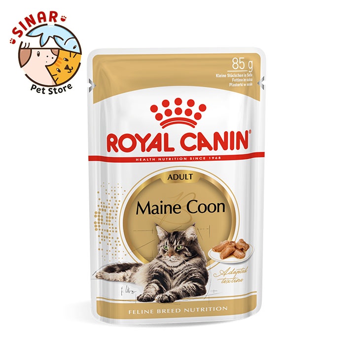 Royal Canin Maine Coon Wet 85GR Makanan Basah Kucing Ras Besar Cat Food mainecoon
