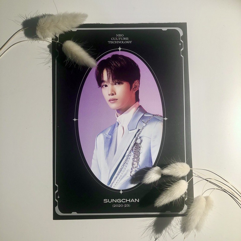 [ baca desc ] Postcard Portrait Sungchan NCT2020 Yearbook Collection Book Kolbuk