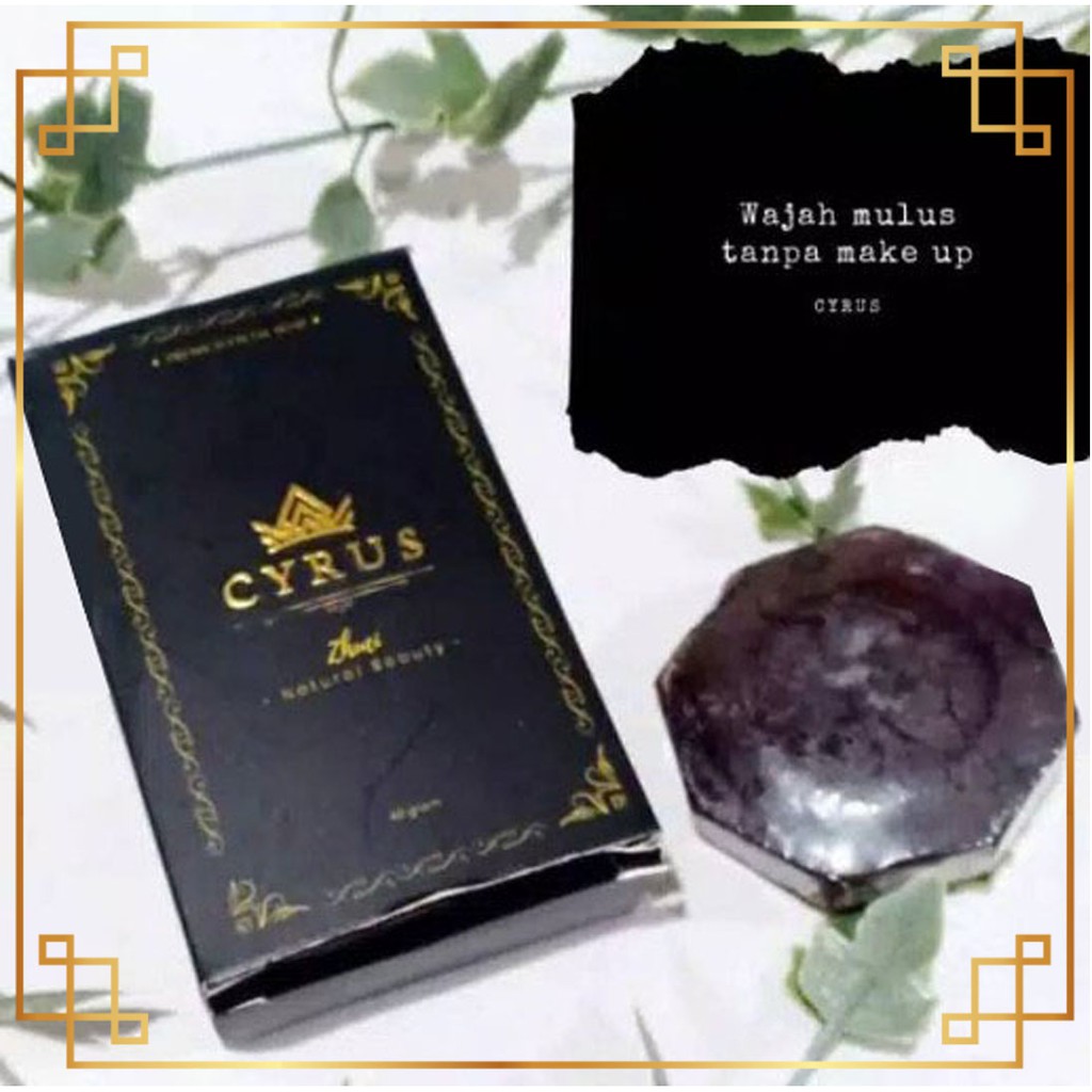 Cyrus Soap Sabun cuci muka perawatan wajah semua jenis kulit pria wanita termurah