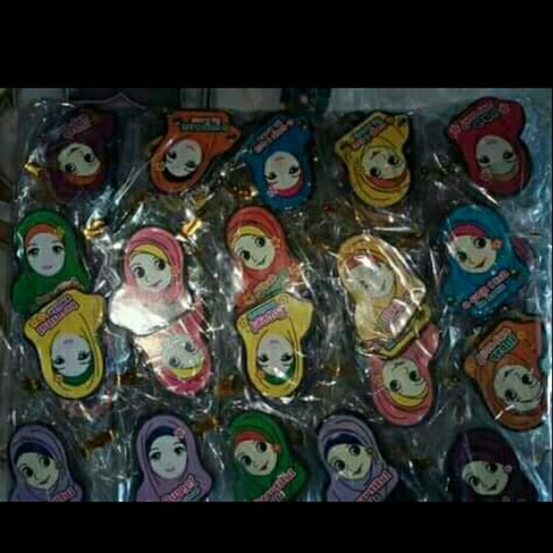 Souvenir pernikahan jilbab bros