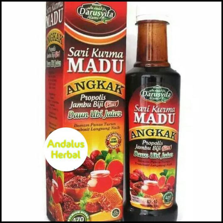 

TERBUKTI MANJUR SARI KURMA MADU ANGKAK PLUS JAMBU BIJI PLUS UBI JALAR DARUSYIFA