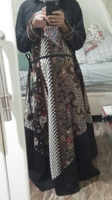 Gamis Batik Original Ratoe Modern Motif Terbaru