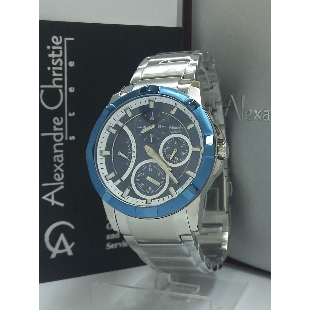 Jam Tangan Wanita Alexandre Christie AC 2503 BF SVBEWH Original