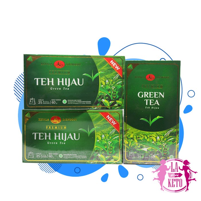 

PAKET MURAH - Teh Hijau Cap Kepala Djenggot 25 Bags Murah isi 3 Pcs