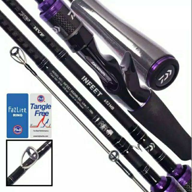 joran BC Daiwa INFEET 602MHB| 602MB| 652MB |Baitcasting
