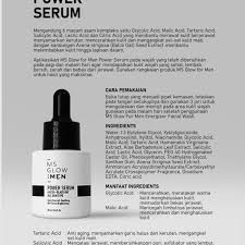 MS GLOW MEN  FACIAL WASH | CREAM | SERUM