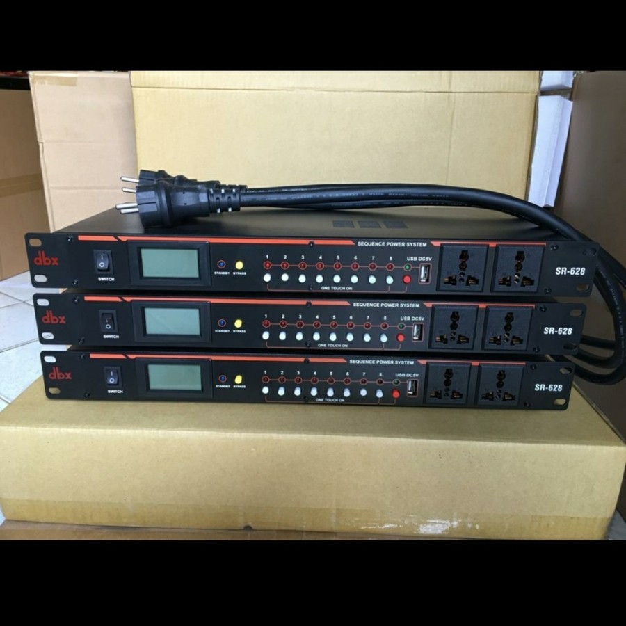 POWER SEQUENCER DBX SR328/SR 328 /SR338/SR 338/SR628/SR 628 POWER DISTRIBUTOR CONTROLLER