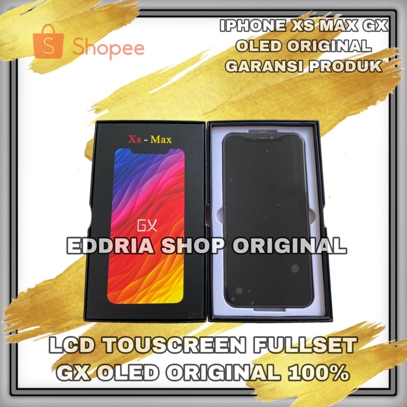 LCD TOUCHSCREEN XS MAX OLED GX ORIGINAL FULLSET