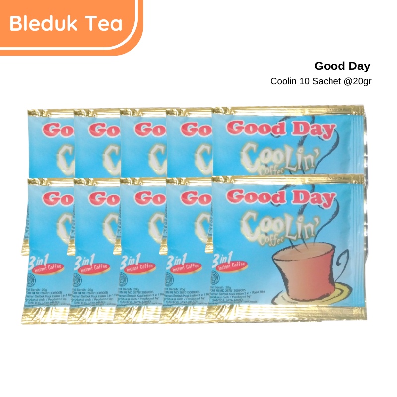 

Good Day Coolin Coffee 1 Renceng X 10 Sachet @20 gr