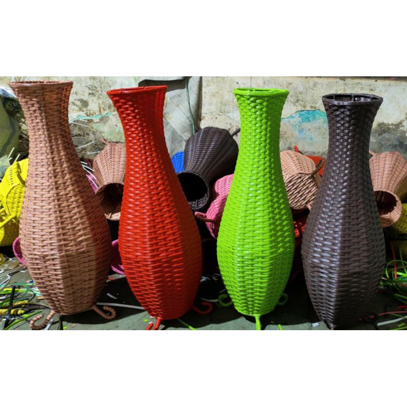 Pot Guci Rotan Sintetis