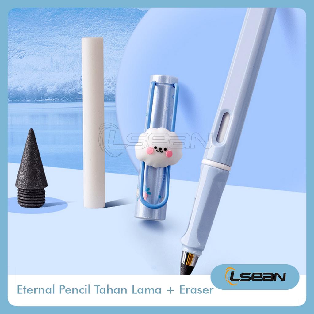 Magic Eternal Pen Pulpen Ajaib Abadi Motif Boneka Karakter Lucu