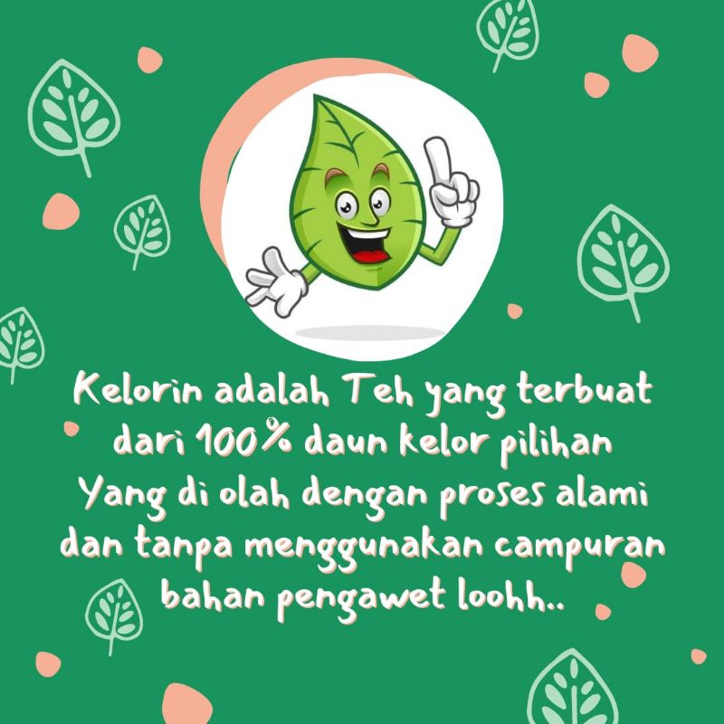 

Teh Herbal Kelorin 1 pcs isi 10 kantong