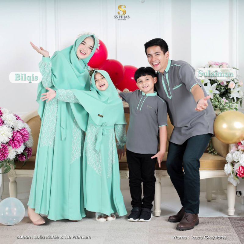 SARIMBIT SULAIMAN BILQIS BY SS HIJAB || READY || READY AHKIR MARET