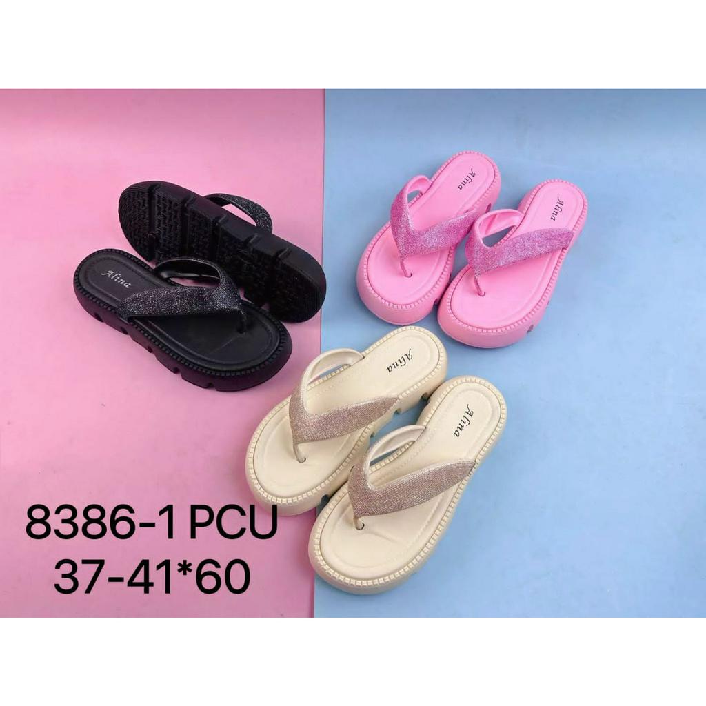 Sandal Jepit Wanita Gliter Thick New Winola Collection WNL 8386-1