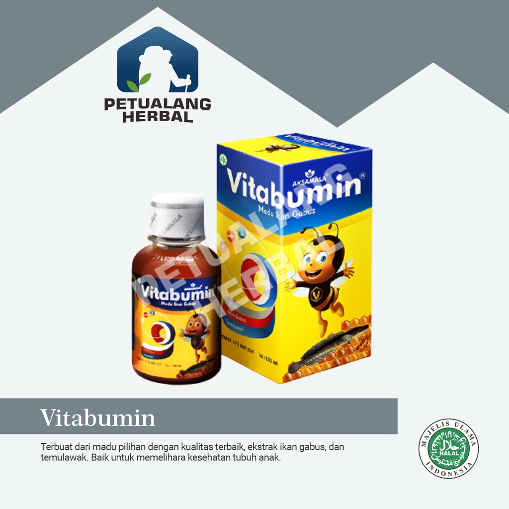 

Vitabumin Madu Ikan Gabus 130ml