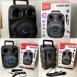 Termurah Speaker SQ-805 8,5&quot;inc + Mic Karaoke