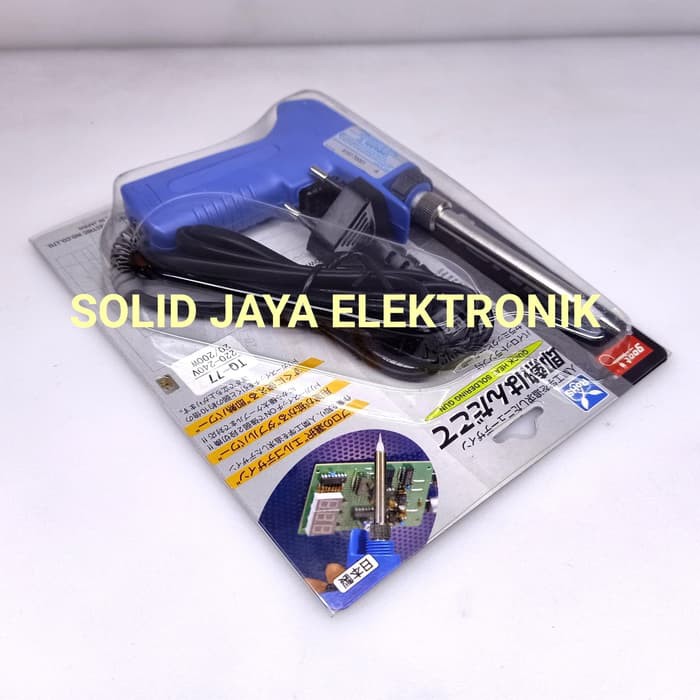 SOLDER TEMBAK GOOT TQ-77 TQ 77 TQ77 ORIGINAL 20 - 200 WATT WITH QUICK HEAT BUTTON GOOT ORIGINAL