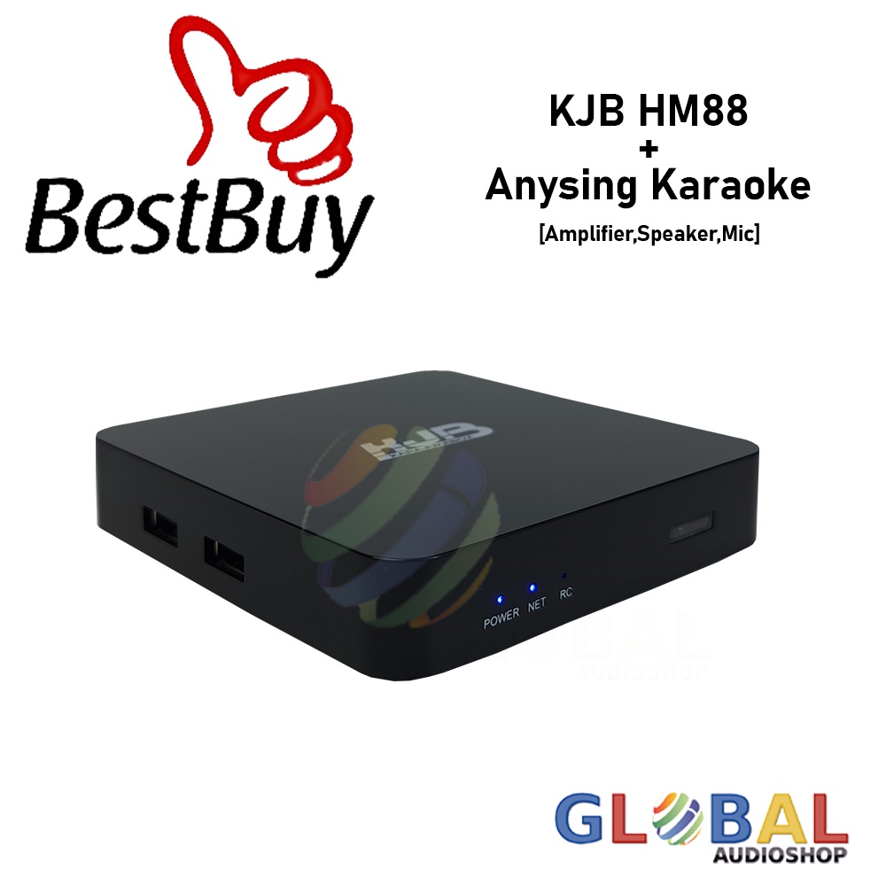 Paket streaming karaoke KJB HM88 Anysing AK887 HM-88 HM 88 AK-887